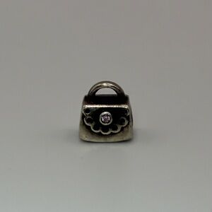 Authentic Pandora 925 Sterling Silver Purse / Handbag Charm
